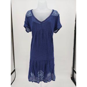 Women's Casual Short Sleeve Dress - Size M